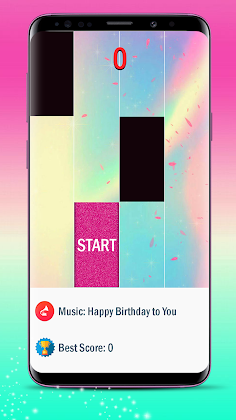Piano Pink  Tiles 2 - Screenshot 2