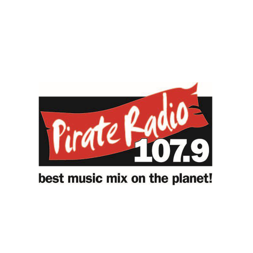 Pirate Radio 107.9 logo