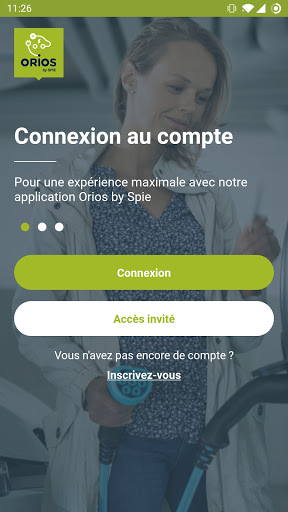 Android application ORIOS by SPIE screenshort