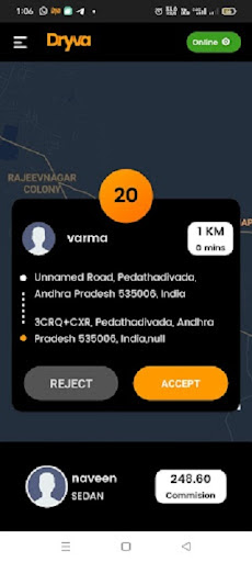 Dryva Driver Screen 3