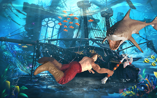 Megalodon shark fish eater Screen 3