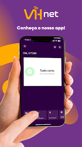 Android application VH NET FIBRA screenshort
