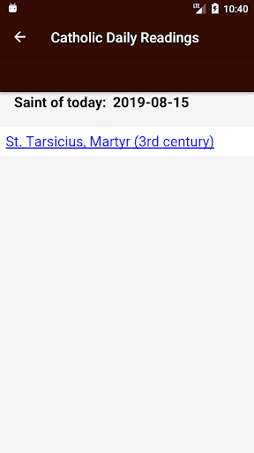 Catholic Daily Readings Screen 3