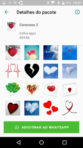 Hearts - WAStickerApps Screen 3