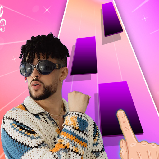 bad bunny piano game Tiles Download on Windows