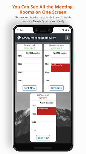SMAC Meeting Room: Client App Screen 2