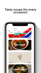 Soup Recipes app Screenshot