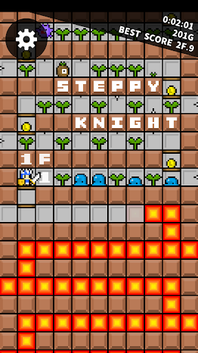 Android application SteppyKnight screenshort