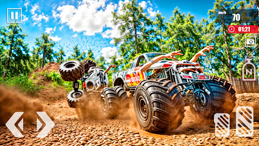 Android application Monster Truck Steel Titans screenshort