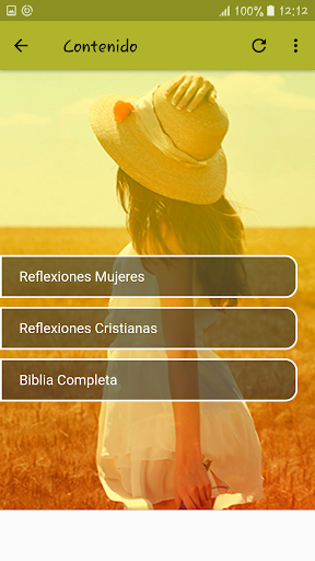 Mujer Cristiana Reflexiones Screen 3