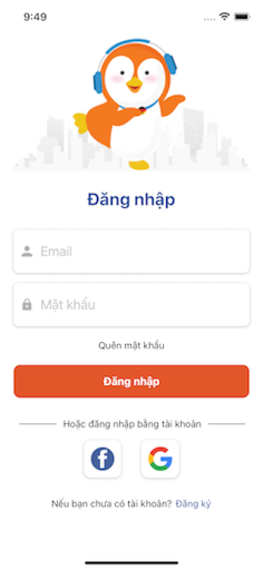 Android application Học Tiếng Đức PNE screenshort