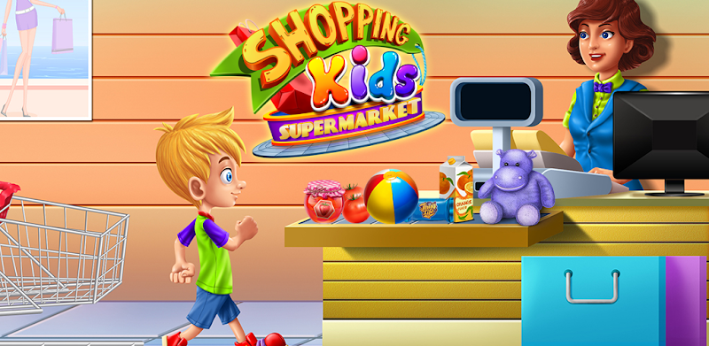 Shopping Game Kids Supermarket - Shopping List