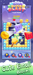 Cute Block Blast - emoji block 1.0.5 APK + Мод (Unlimited money) за Android