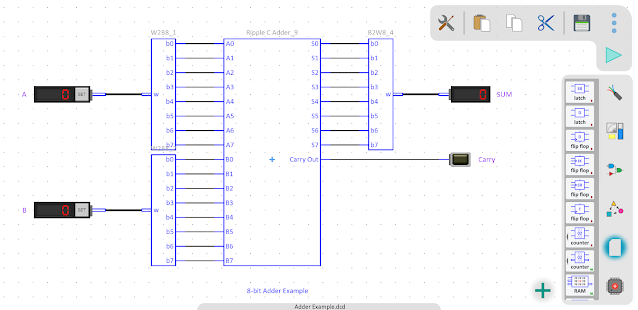 Digital Circuit Simulator 1.0h APK screenshots 4