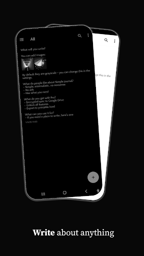 Simple Journal - Private Notes screenshot 1
