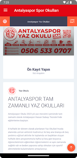 Antalyaspor Altyapı Screen 3