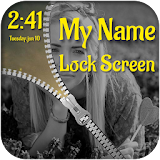 My Name Zipper Lock Screen icon