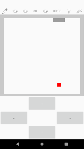 Android application Hungry Snake Game screenshort