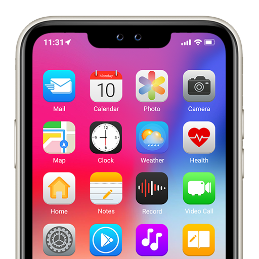 iPhone 14 Launcher, iOS 16