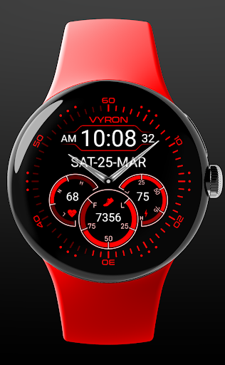 TOP GUN - hybrid watch face Screen 3