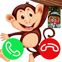 Monkey Fake video call – prank call Monkey
