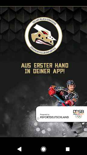 Android application EHC Erfurt e.V. screenshort