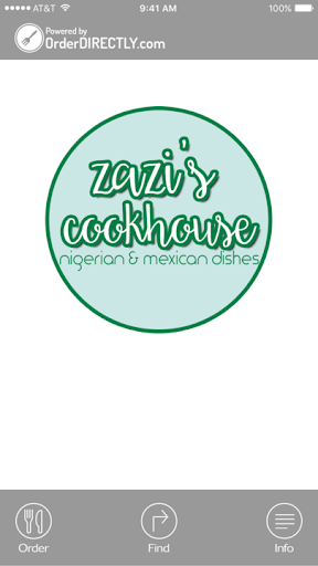 Android application ZaZi's Cookhouse, Sheffield screenshort