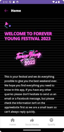 Forever Young Festival 2023 Screen 2