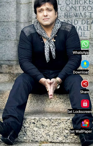 Android application Govinda Movies list,wallpapers screenshort