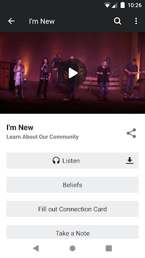 Renewal Church Denver Screen 3