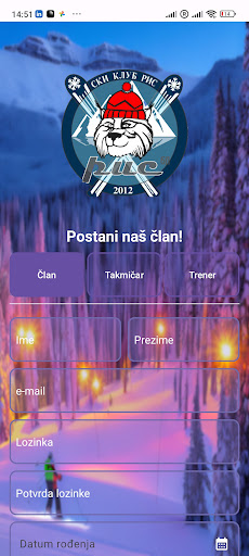 Ski klub RIS Screen 2