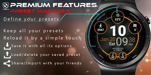 Screenshot 8 Advanced Watch Face android