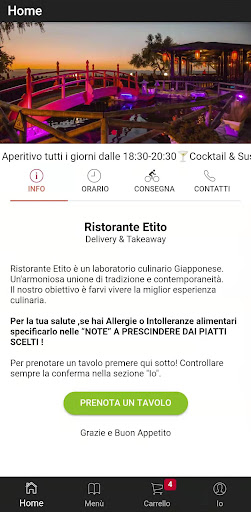 Ristorante Etito Screen 2
