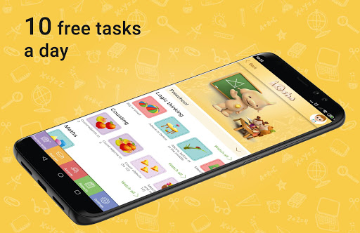 Screenshot of IQsha: development for kids