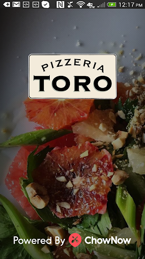 Android application Pizzeria Toro screenshort