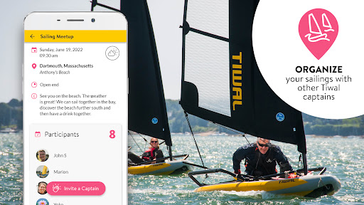 Android application Sail Tiwal screenshort
