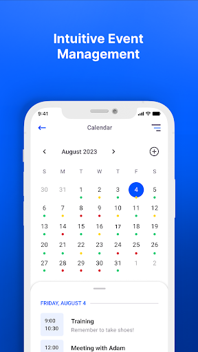 Calendar App Screen 3