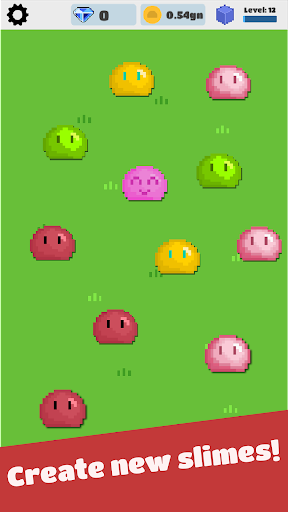 Android application Slime Clicker Evolution screenshort