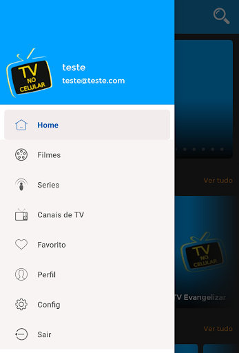 TV ao vivo no Celular