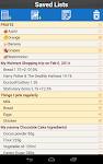 screenshot of Shopping List Grocery & Budget