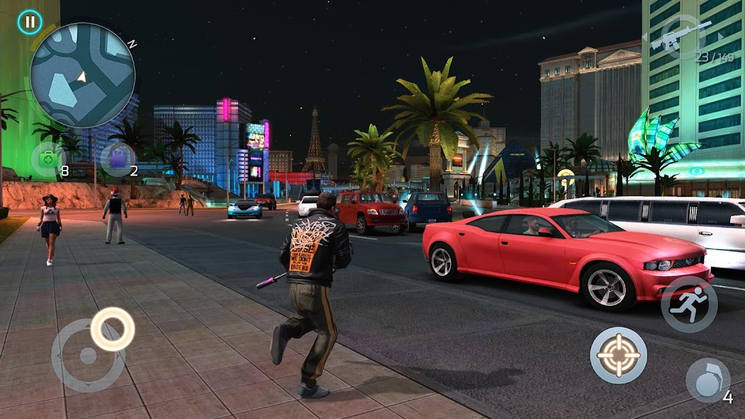 Gangstar Vegas - mafia game 5.7.0 APK + Mod (Unlimited money) إلى عن على ذكري المظهر