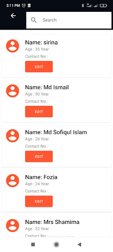 Adult active case findings Screen 2