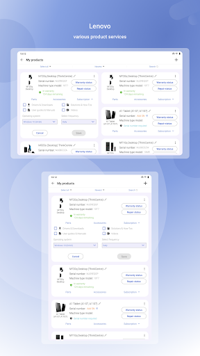 Screenshot of Lenovo
