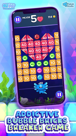 Game screenshot Oli Pop: Bubble vs Brick mod apk
