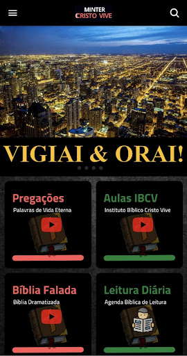 Android application Minter Cristo Vive screenshort