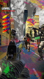 Paint shooter: Paintball arena