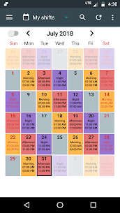 Shift Calendar MOD APK (Premium مفتوح) 2