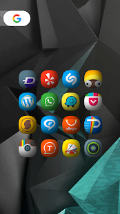Mogon - Zrzut ekranu pakietu ikon
