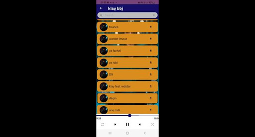 Android application klay bbj_2022 screenshort