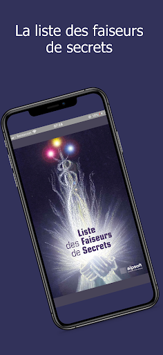 Android application Faiseurs Secrets screenshort